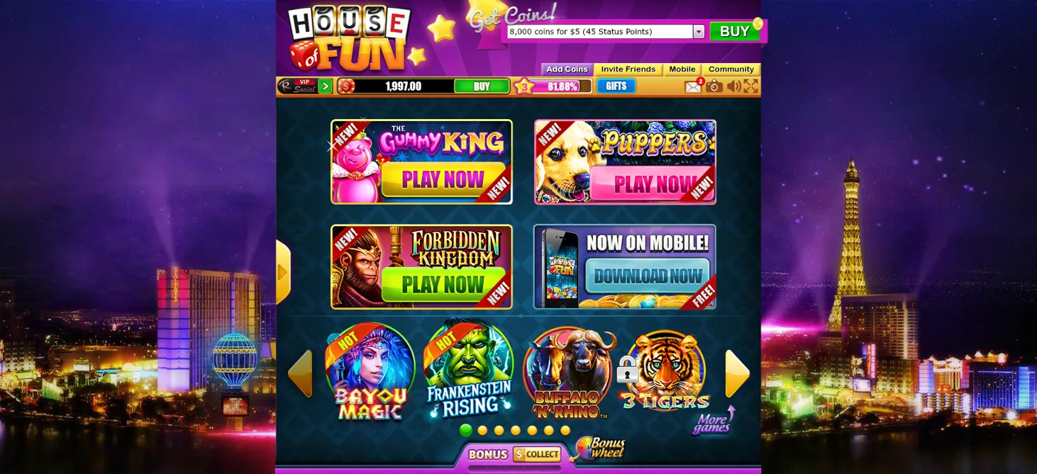 Vegas11: How About Our Party Slot Game? Experience the Ultimate Casino Fun!